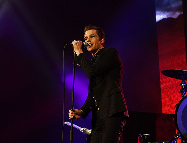 Brandon Flowers of The Killers at Vegas Strong Benefit Concert Credit Denise Truscello.Wireimage