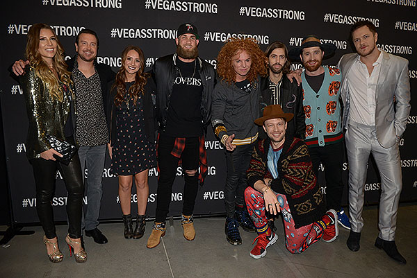 Celebrities at Vegas Strong Benefit - Photo credit: Powers Imagery