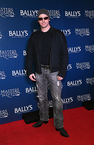Magician David Goldrake on the red carpet at opening night of Masters of Illusion at Ballys Las Vegas 12.13.17 credit Ethan Miller