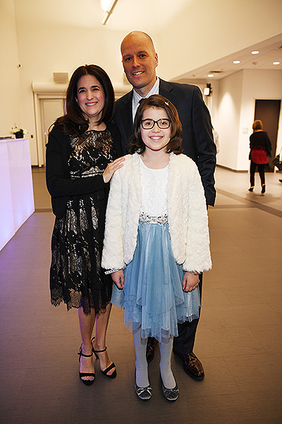 Rosa LaRochelle with her parents Lourdes and Jim LaRochelle
