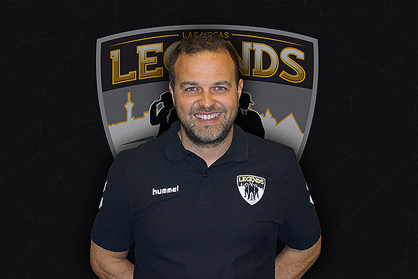 Las Vegas Legends FC women Head Coach Rogerio Mendes