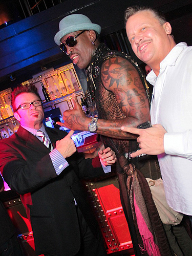 5 Dennis Rodman at Body English Nightclub Afterhours in Hard Rock Hotel and Casino