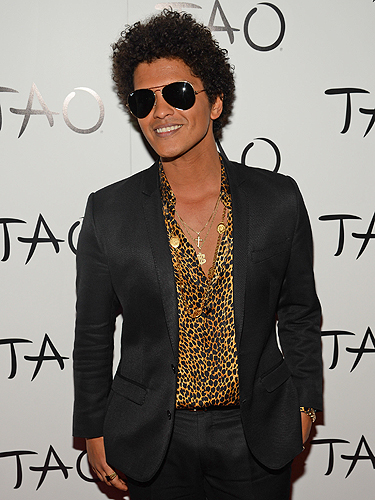 Bruno Mars TAO Red Carpet