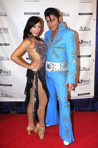 Trent Carlini and Ashley Belle on The DWord Red Carpet2