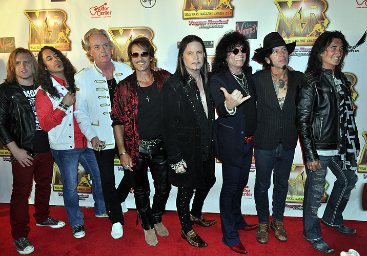 Cast of Raiding The Rock Vault Vegas Rocks Magazine Awards 2013 Hard Rock Hotel 25947