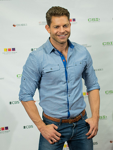 Jaymes Vaughan at CSI The Experience 5th Anniversary