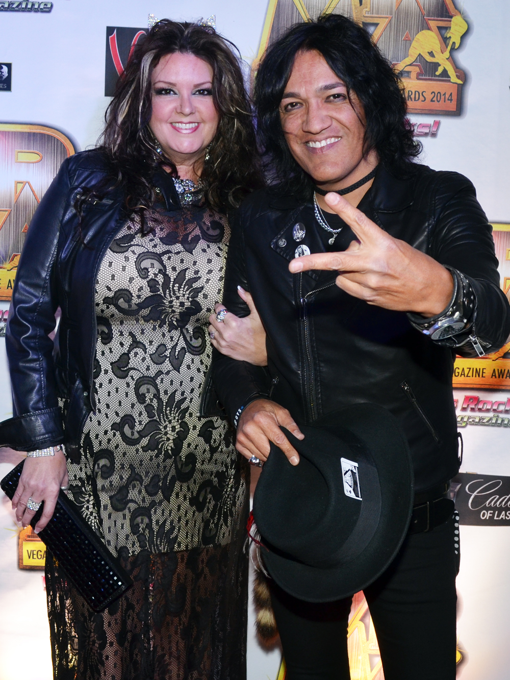 Marq Torien and Dru Torien - Vegas Rocks Magazine Music Awards 2014 photo credit Stephen Thorburn 63702