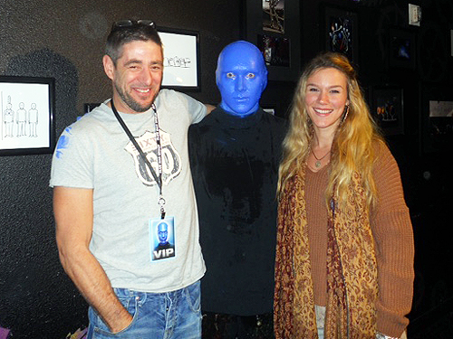 5.15.15 Joss Stone right at Blue Man Group at Monte Carlo Resort and Casino