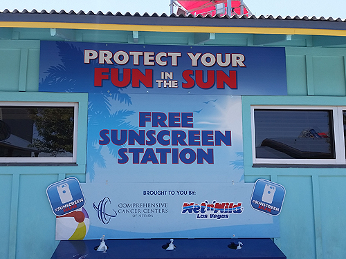 CCCN WnW Sunscreen Kiosk - Selfie sign