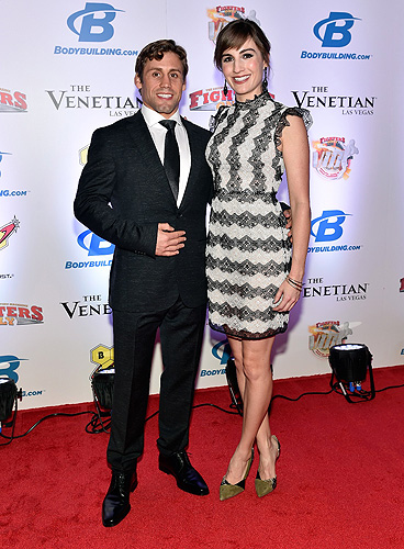 Urijah Faber and Alison Haislip - Photo credit Wire Image - David Becker