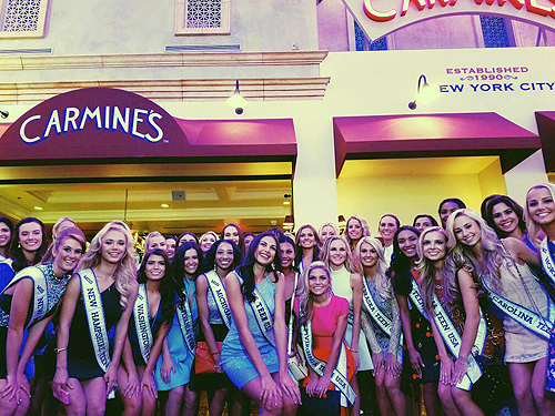 Miss Teen USA at Carmines