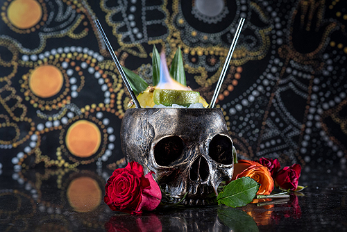 borracha skeleton cocktail