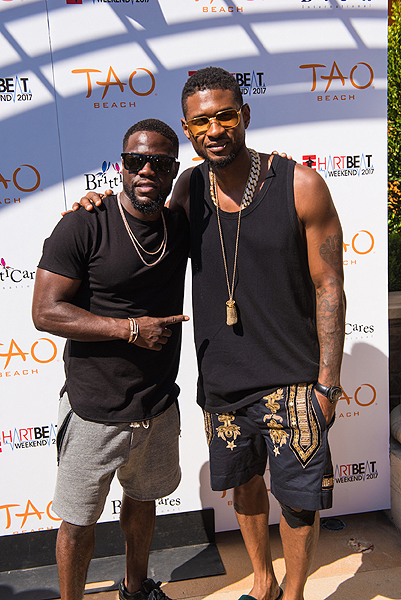 Kevin Hart Usher at the Official HartBeat Weekend Pool Party at TAO Beach 