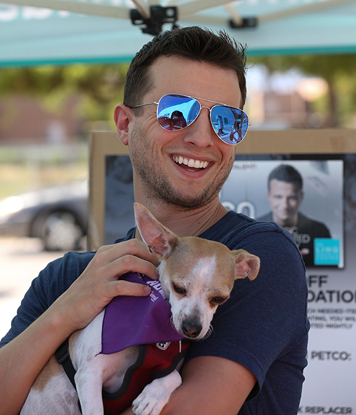 Mat Franco Presents The Animal Foundation with Magic Reinvented Nightly's Second Anniversary Supply Drive Donations - Photo credit: Gabe Ginsberg