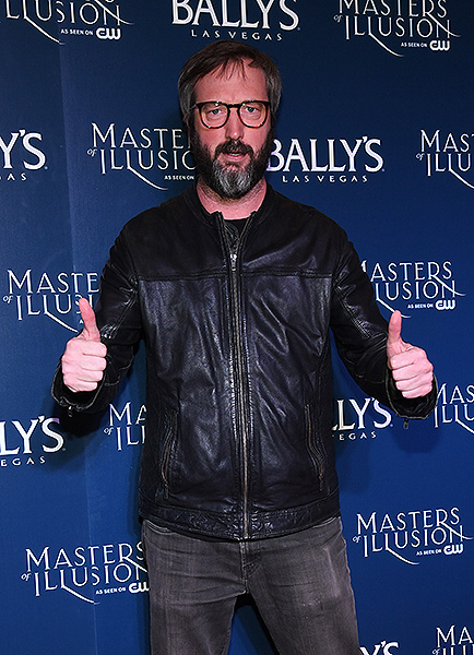 Tom Green on the red carpet at opening night of Masters of Illusion at Ballys Las Vegas 12.13.17 credit Ethan Miller