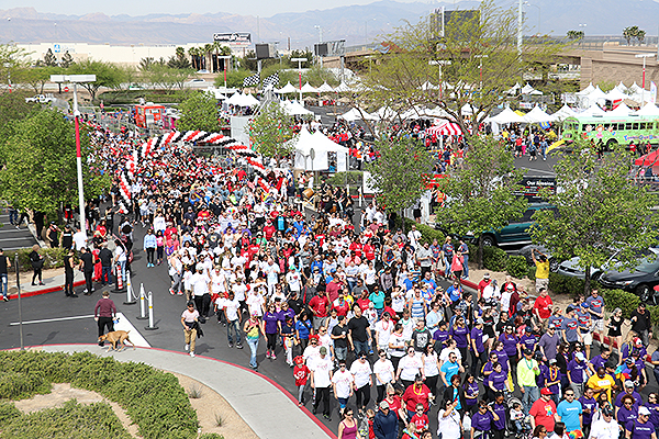 Thousands walk in 28th Annual AIDS Walk Las Vegas Credit Madison Freedle one7communications.com 1