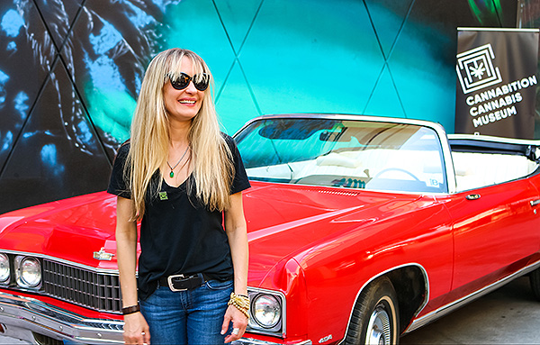 anita thompson and the red shark hunter s thompsons 1973 chevrolet caprice outside of cannabition immersive cannabis museum in downtown las vegas 43886424052 o