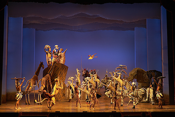 The Circle of Life from THE LION KING. Disney. - Photo credit: Brinkhoff Mogenburg