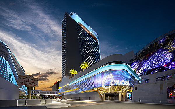 SCirca at night - Photo courtesy of Circa Resort & Casino Las Vegas