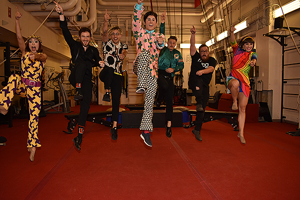 WALK THE MOON with Dancers from The Beatles LOVE by Cirque du Soleil ahead of Life is Beautiful Sept. 19 2019