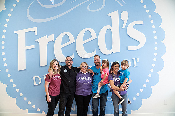 Fried Family at Freeds Dessert Shop in Summerlin