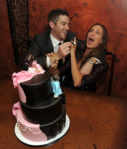 Dave_Annable__Odette_Yustman_with_cake_at_LAVOs_2_yr_anniversary_weekend_celebration_at_TAO