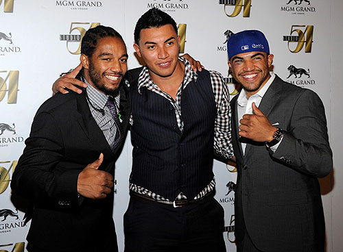 Victor_Ortiz_Temo_Ortiz_and_Karl_Dargen_on_Red_Carpet_at_Studio_54_Las_Vegas_09.17.11