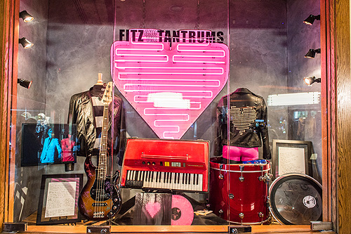 Fitz and The Tantrums Memorabilia Hard Rock Hotel 7