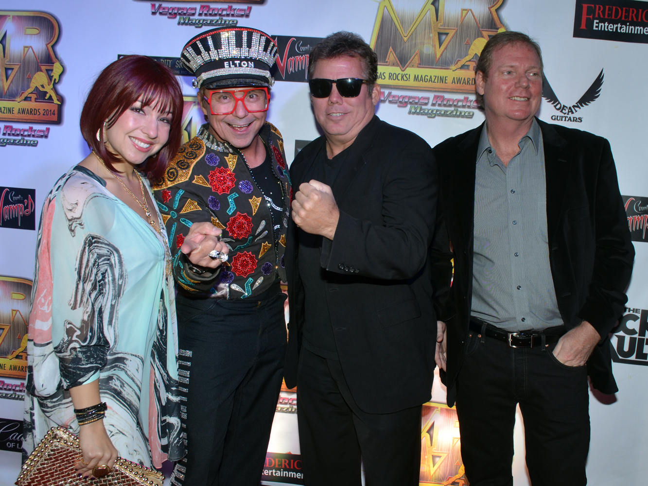 Elton John and Billy Joel Tribute - Vegas Rocks Magazine Music Awards 2014 photo credit Stephen Thorburn 63666