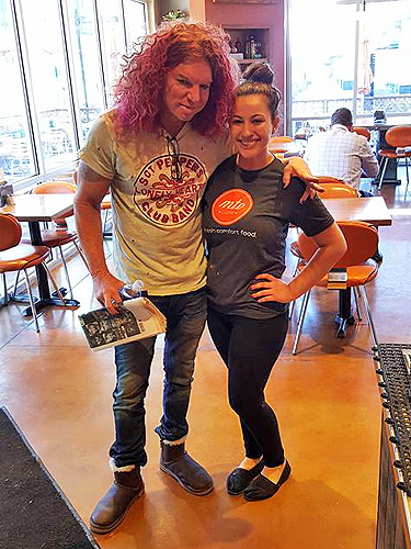 Carrot Top at MTO Cafe