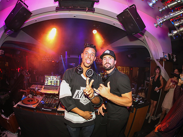 DJ Devin Lucien and Brody Jenner at Hyde Bellagio in Las Vegas 9.3.16