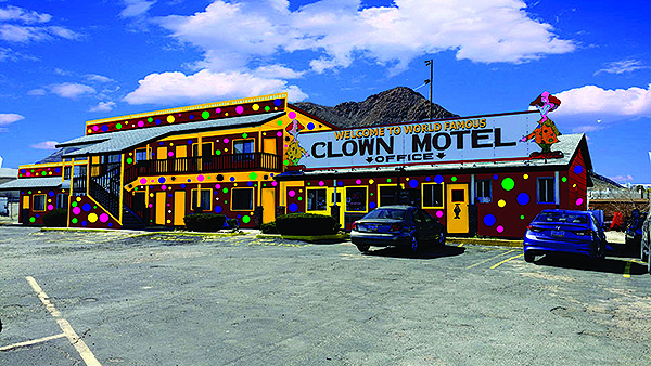 Clown Motel - Photo courtesy of the Clown Motel
